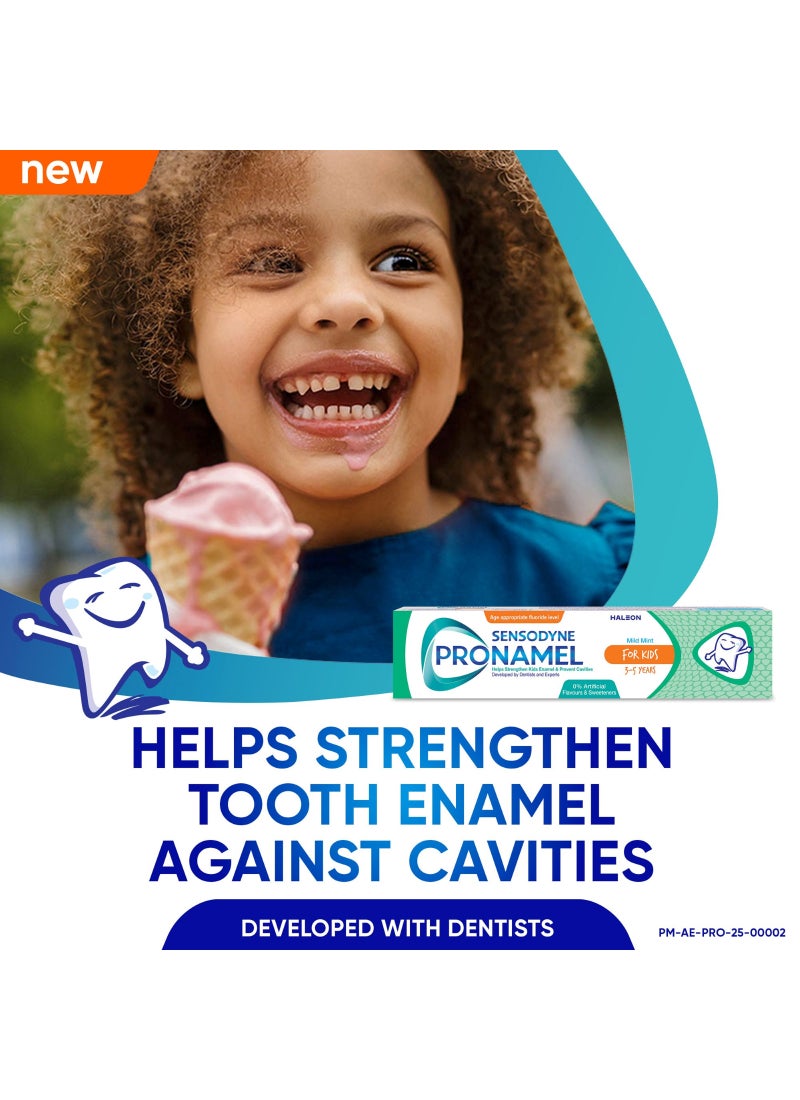 Sensodyne معجون أسنان بروناميل للأطفال 3-5 سنوات - Image 5